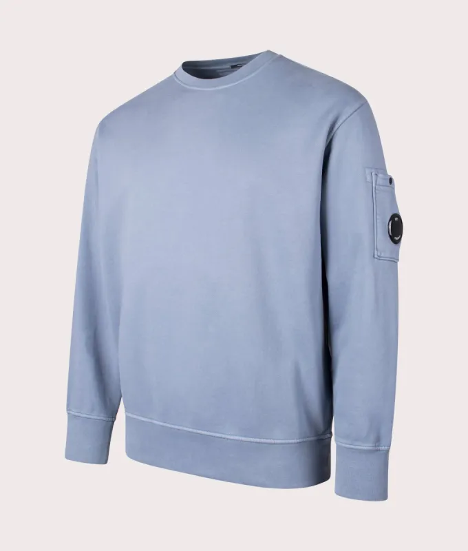 Brushed Emerized Diagonal Fleece Sweatshirt sold by EQVVS
