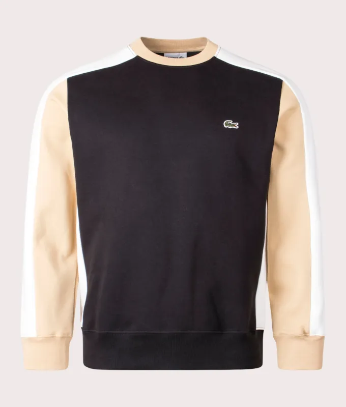 Brushed Fleece Colourblock Sweatshirt sold by EQVVS