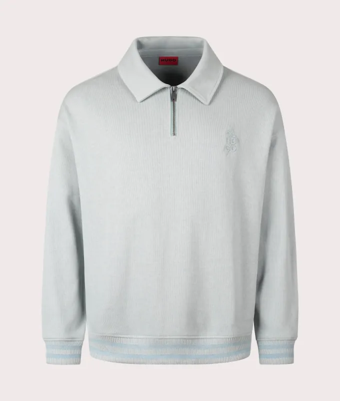 Quarter Zip Darasail Sweatshirt sold by EQVVS