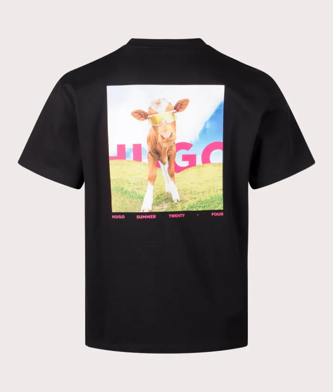 Dowidom Back Print T-Shirt sold by EQVVS