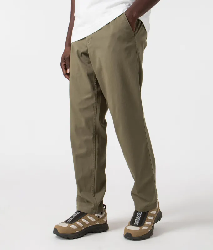 Ezra Relaxed Organic Stretch Twill Pants sold by EQVVS