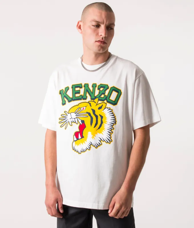 Oversized Varsity Jungle Tiger T-Shirt sold by EQVVS