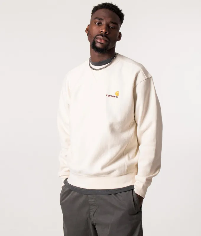 Relaxed Fit American Script Sweatshirt sold by EQVVS