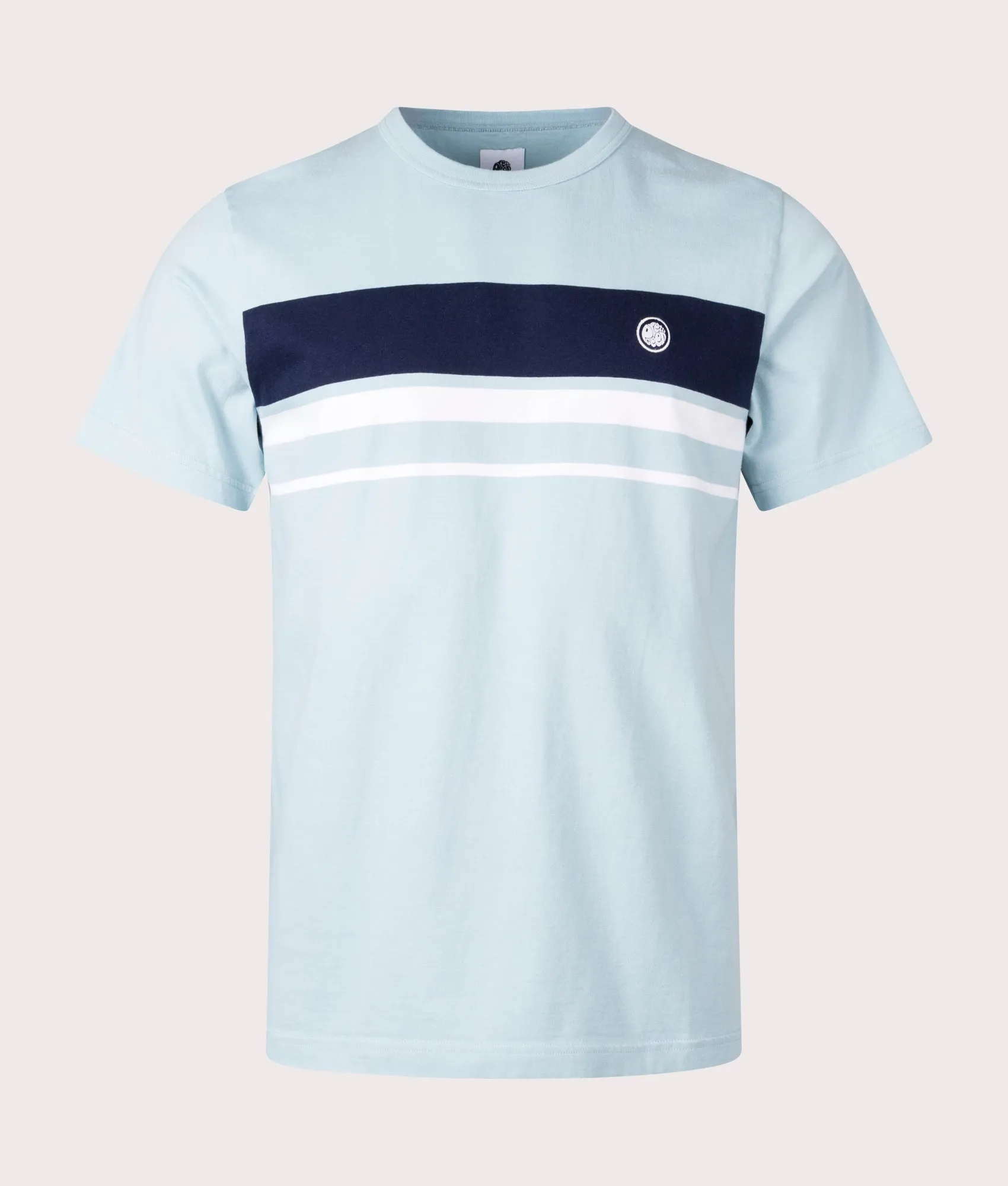 Prestleigh Chest Stripe T-Shirt sold by EQVVS