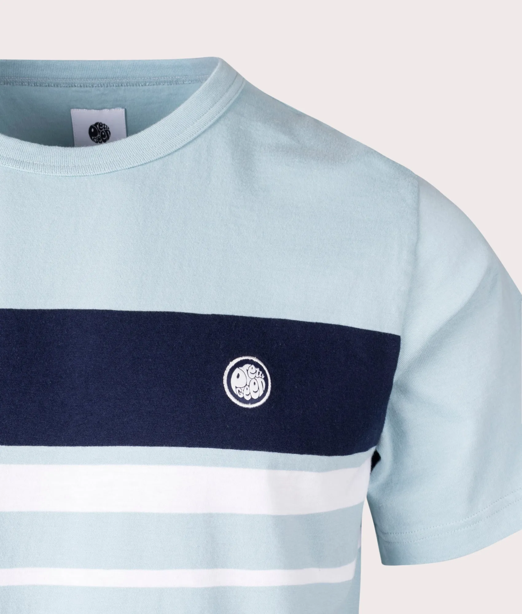 Prestleigh Chest Stripe T-Shirt sold by EQVVS product image thumbnail 2