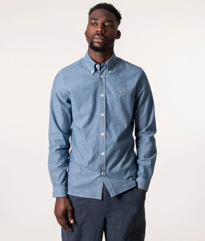 Slim Fit Denim Woven Shirt sold by EQVVS
