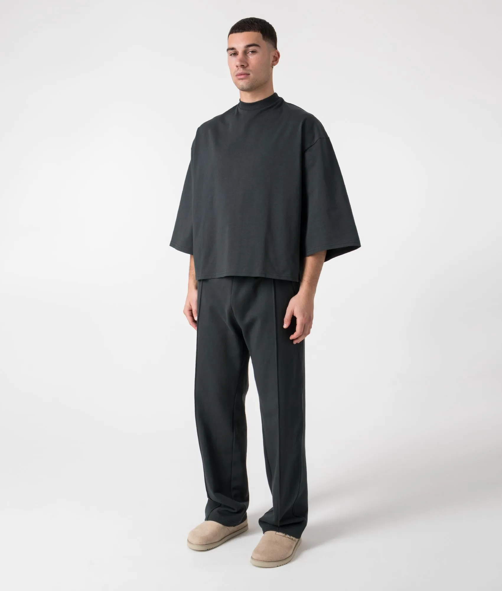 Relaxed Fit Essential Pleated Joggers sold by EQVVS product image thumbnail 2