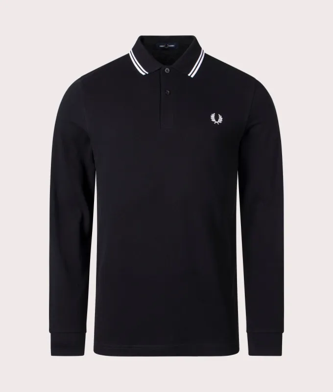Long Sleeve Twin Tipped Polo Shirt sold by EQVVS