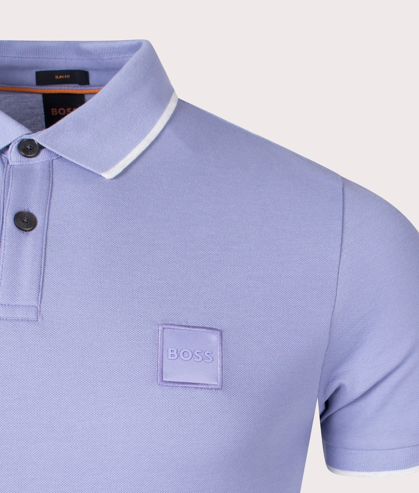 Slim Fit Passertip Polo Shirt sold by EQVVS product image thumbnail 2