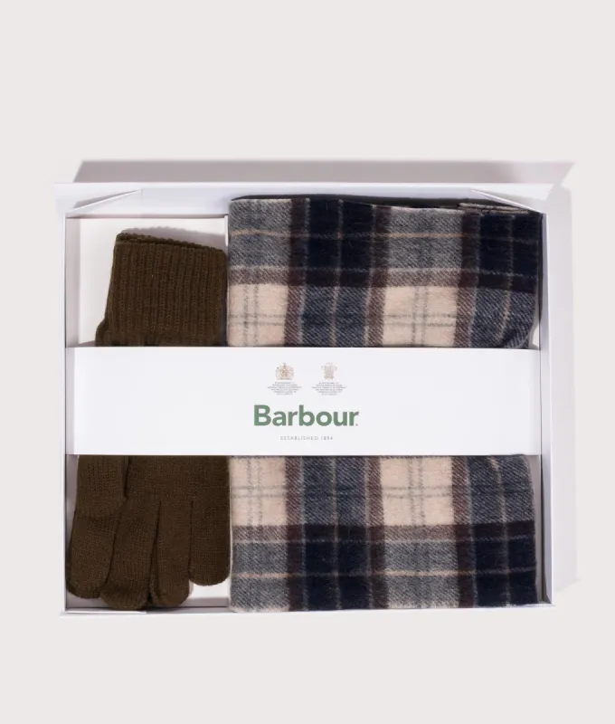 Tartan Scarf & Glove Gift Set sold by EQVVS