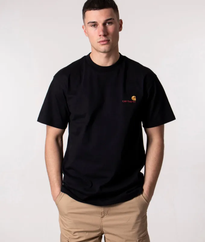 Relaxed Fit American Script T-Shirt sold by EQVVS