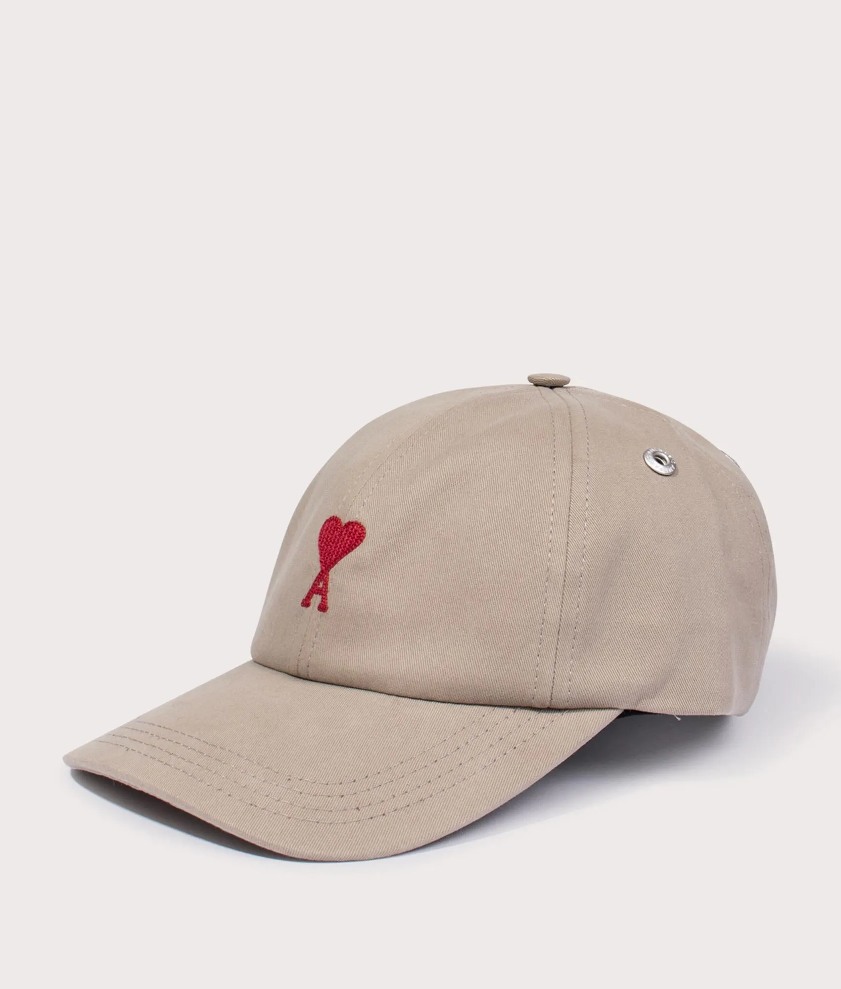 Red Ami De Coeur Embroidery Cap sold by EQVVS product image thumbnail 2