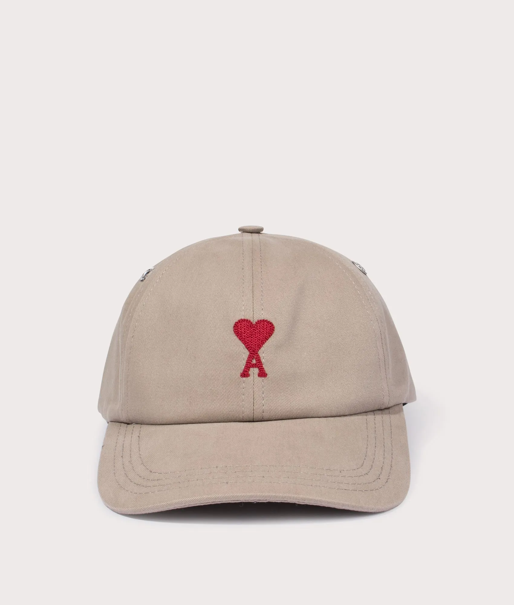 Red Ami De Coeur Embroidery Cap sold by EQVVS