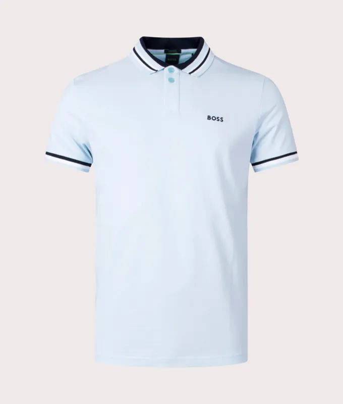 Paddy 2 Ribbed Striped Trims Polo Shirt sold by EQVVS