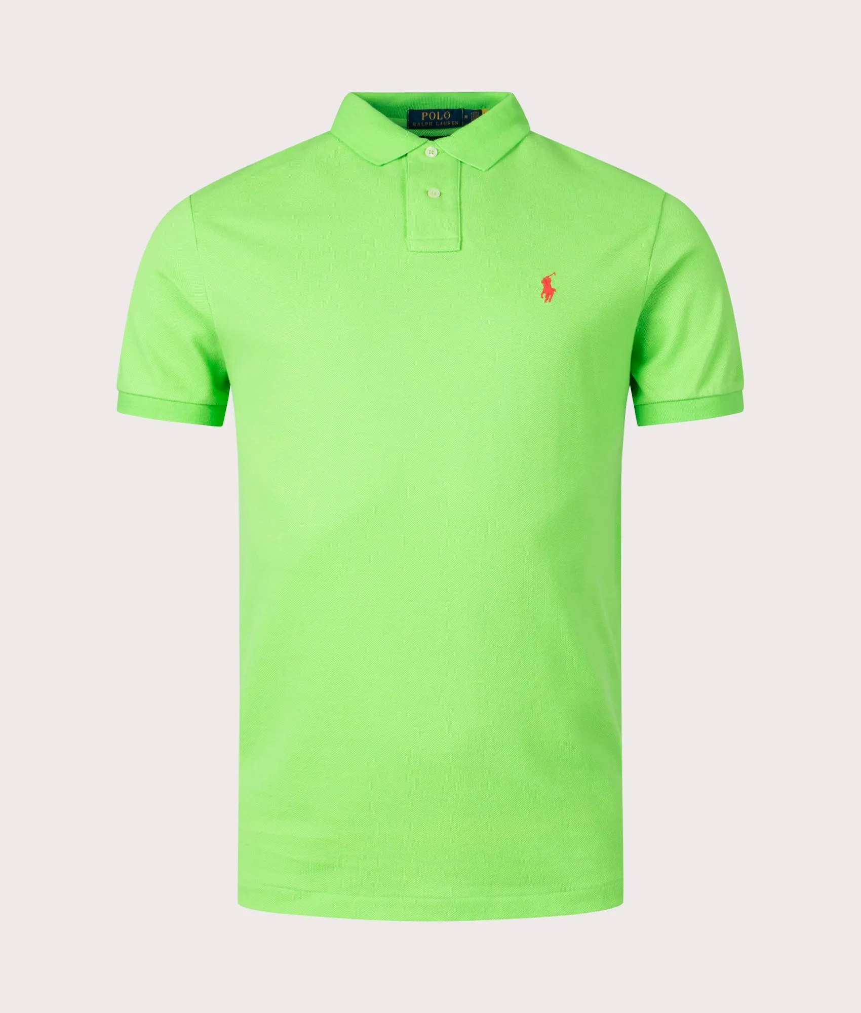 Custom Slim Fit Mesh Polo Shirt sold by EQVVS