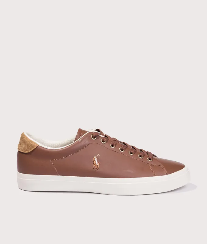 Longwood Leather Low Top Sneakers made by Polo by Ralph Lauren