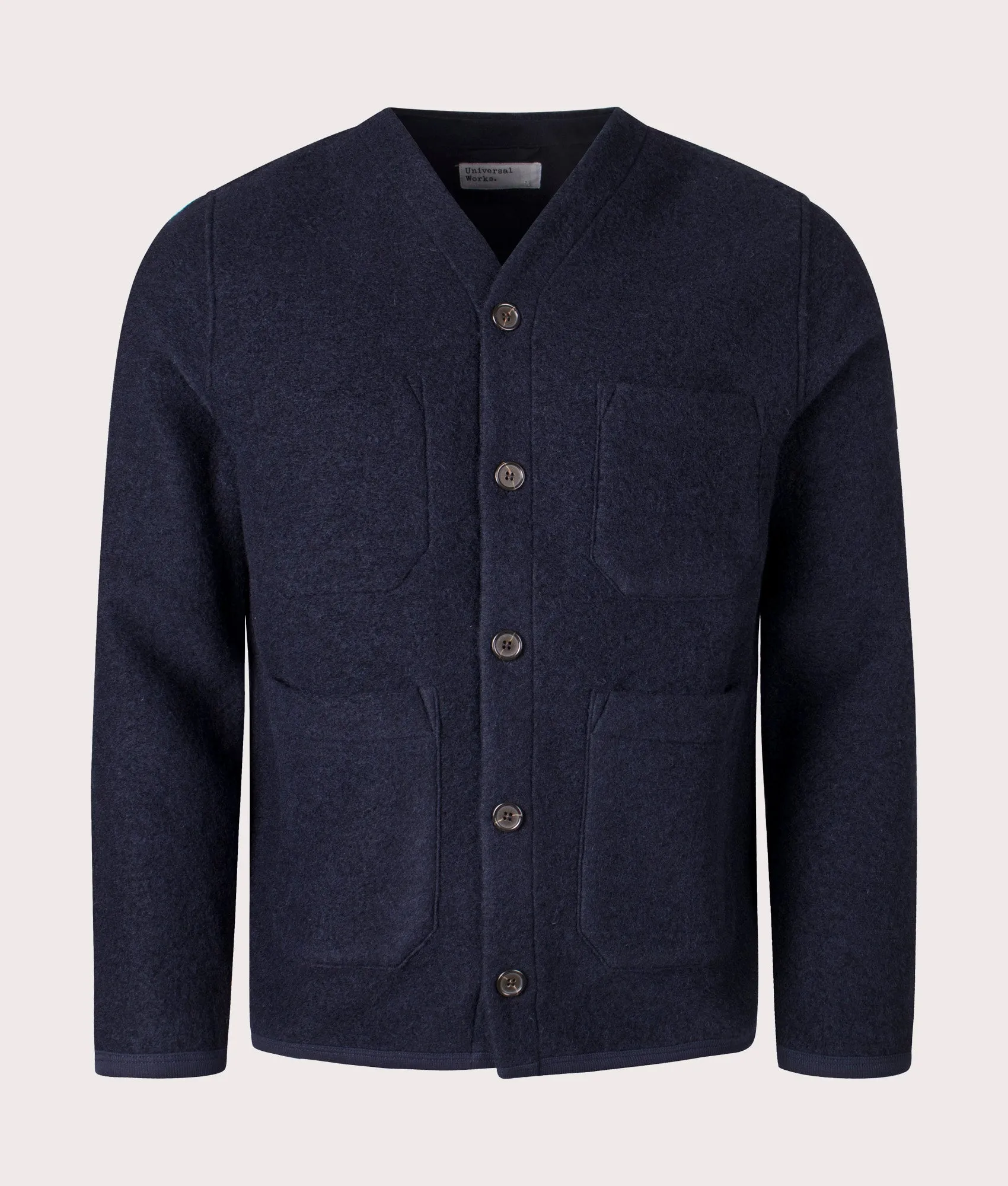 Wool Fleece Cardigan sold by EQVVS