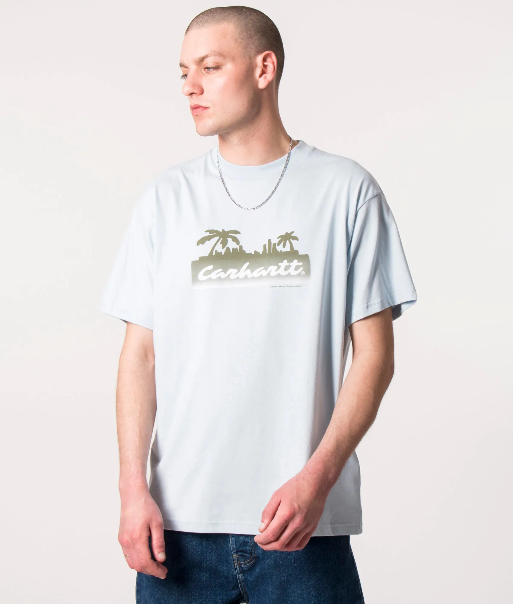 Relaxed Fit Palm Script T-Shirt sold by EQVVS
