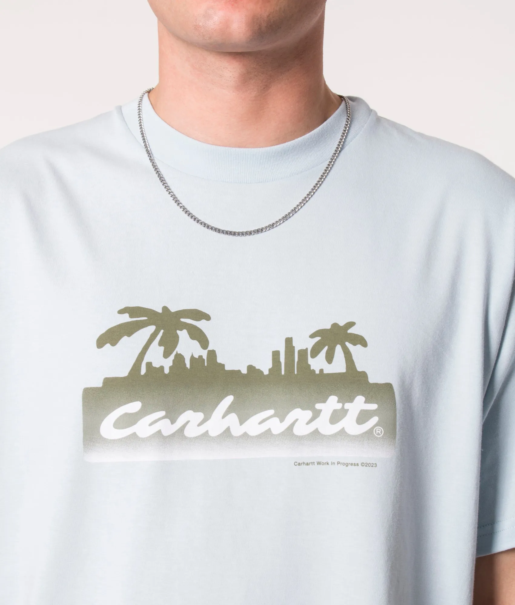 Relaxed Fit Palm Script T-Shirt sold by EQVVS product image thumbnail 2