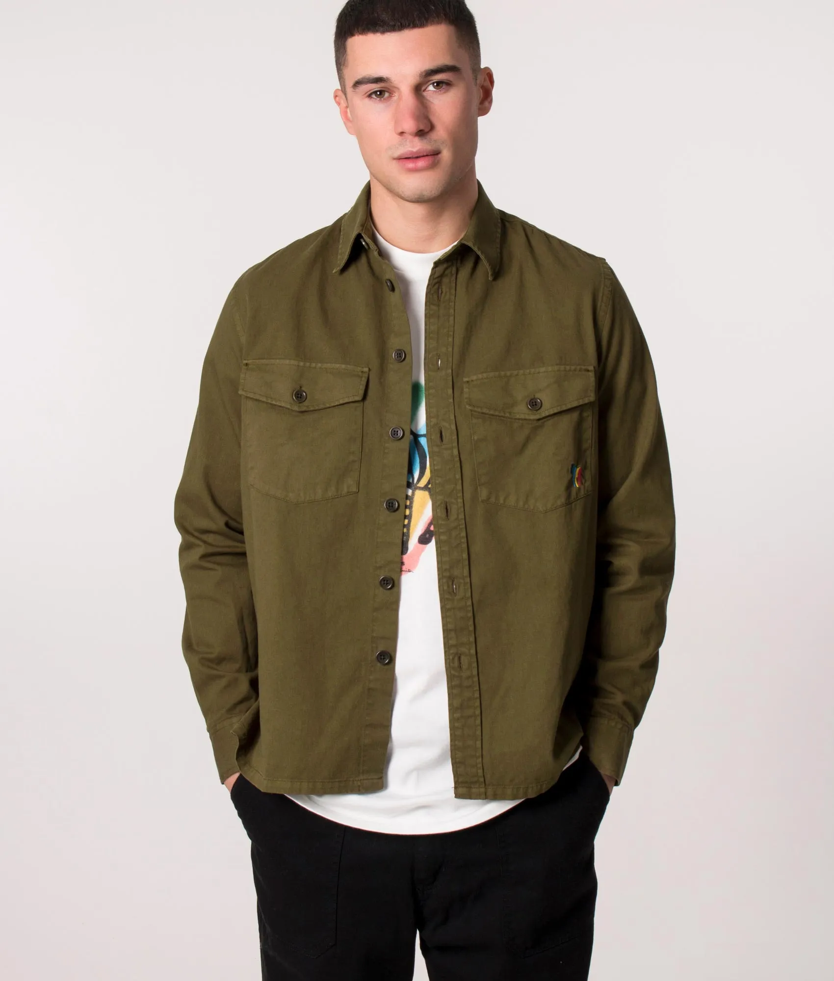 Relaxed Fit Chest Pocket Shirt sold by EQVVS product image thumbnail 3