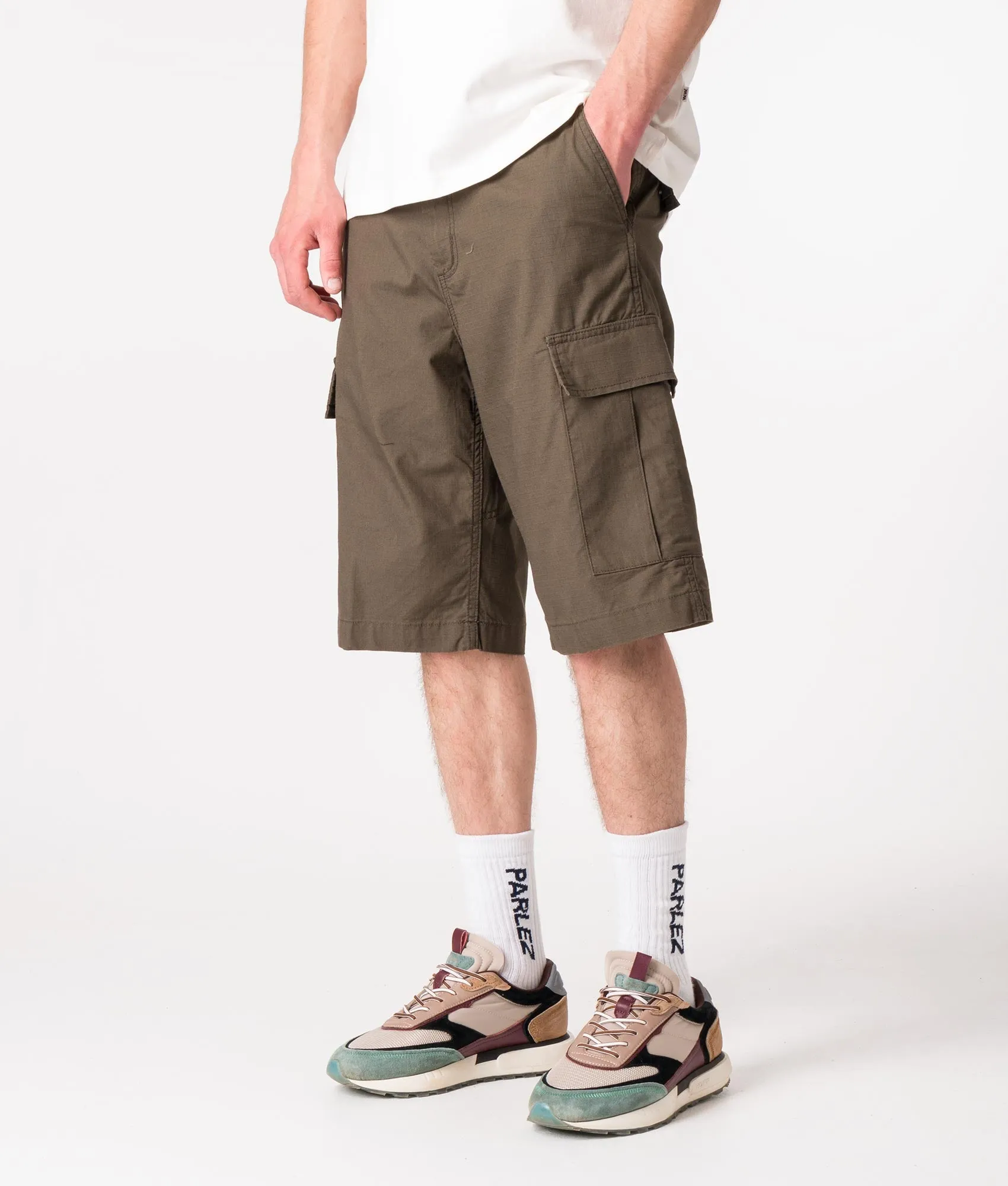 Regular Fit Ripstop Cargo Shorts sold by EQVVS product image thumbnail 3