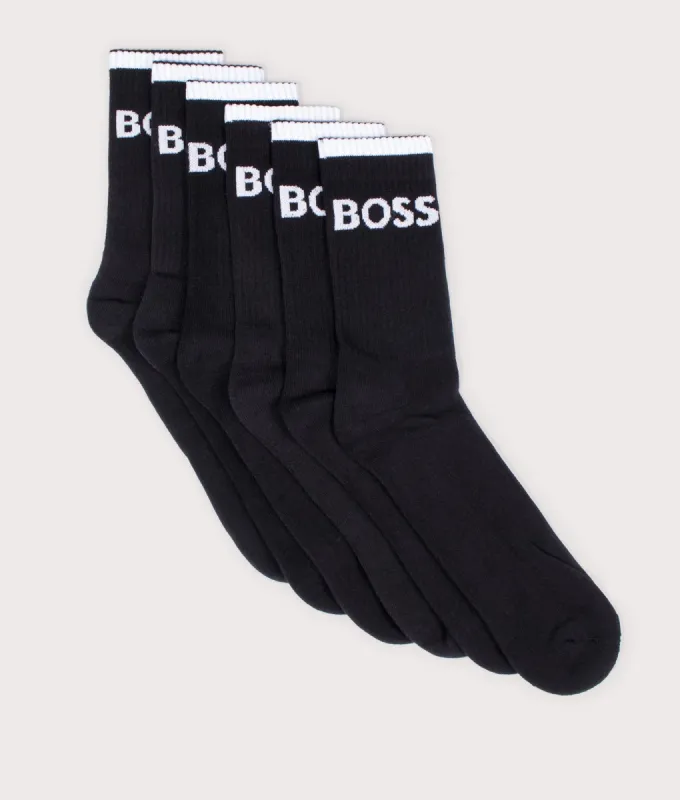 Six Pack of Quarter Length Stripe CC Socks sold by EQVVS