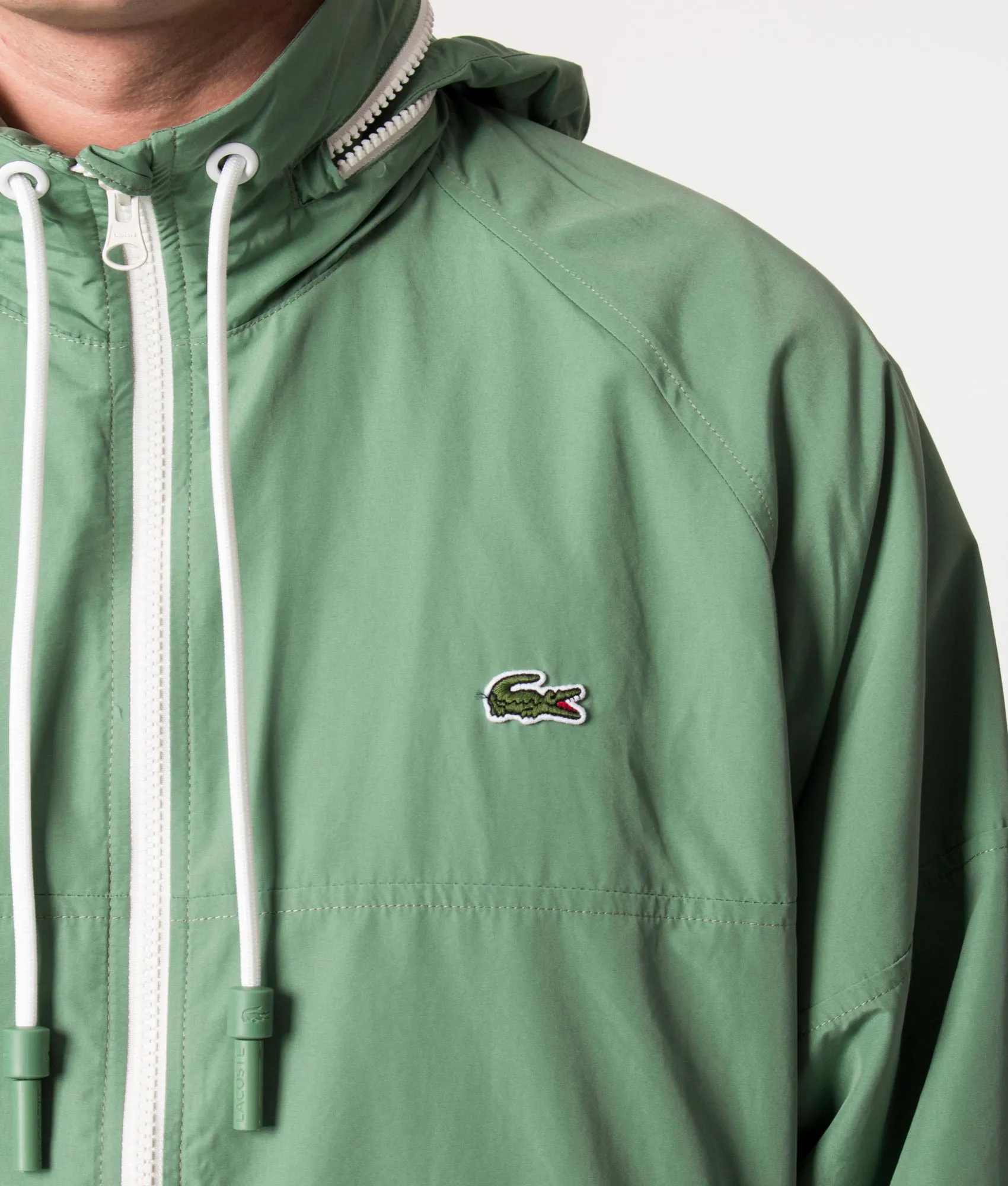 Lightweight Water Repellent Taffeta Short Jacket sold by EQVVS product image thumbnail 2