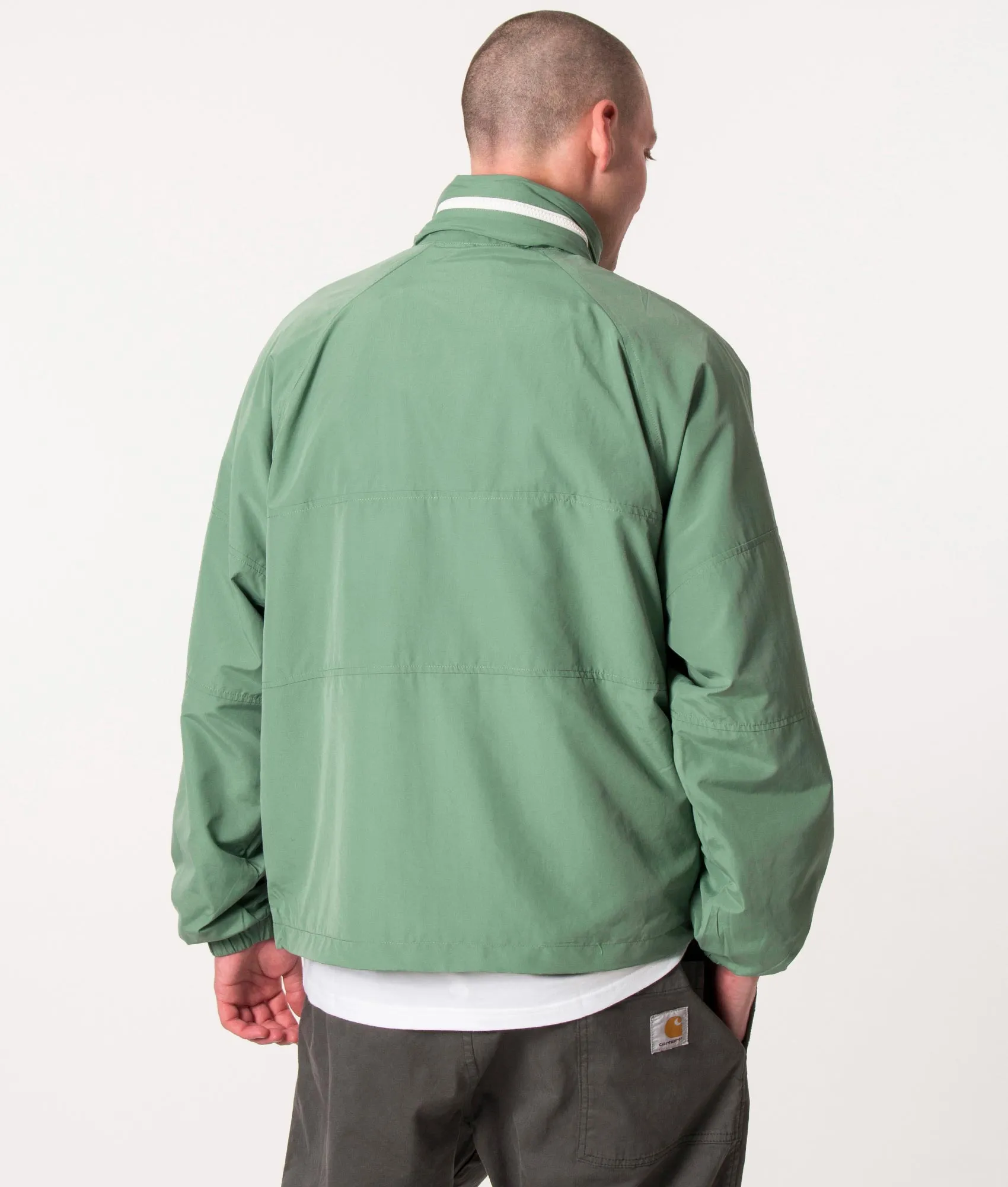 Lightweight Water Repellent Taffeta Short Jacket sold by EQVVS product image thumbnail 4