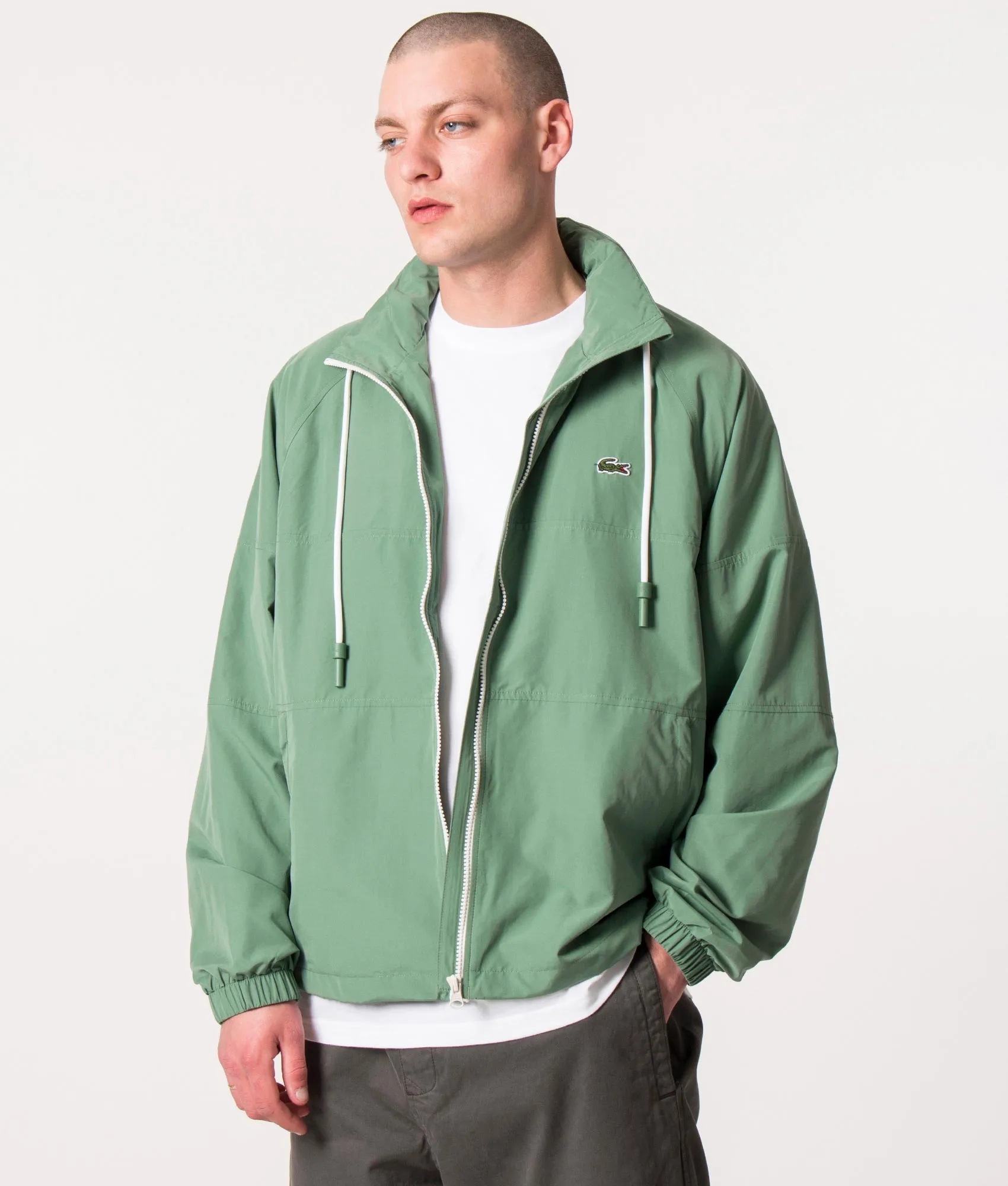 Lightweight Water Repellent Taffeta Short Jacket sold by EQVVS product image thumbnail 3