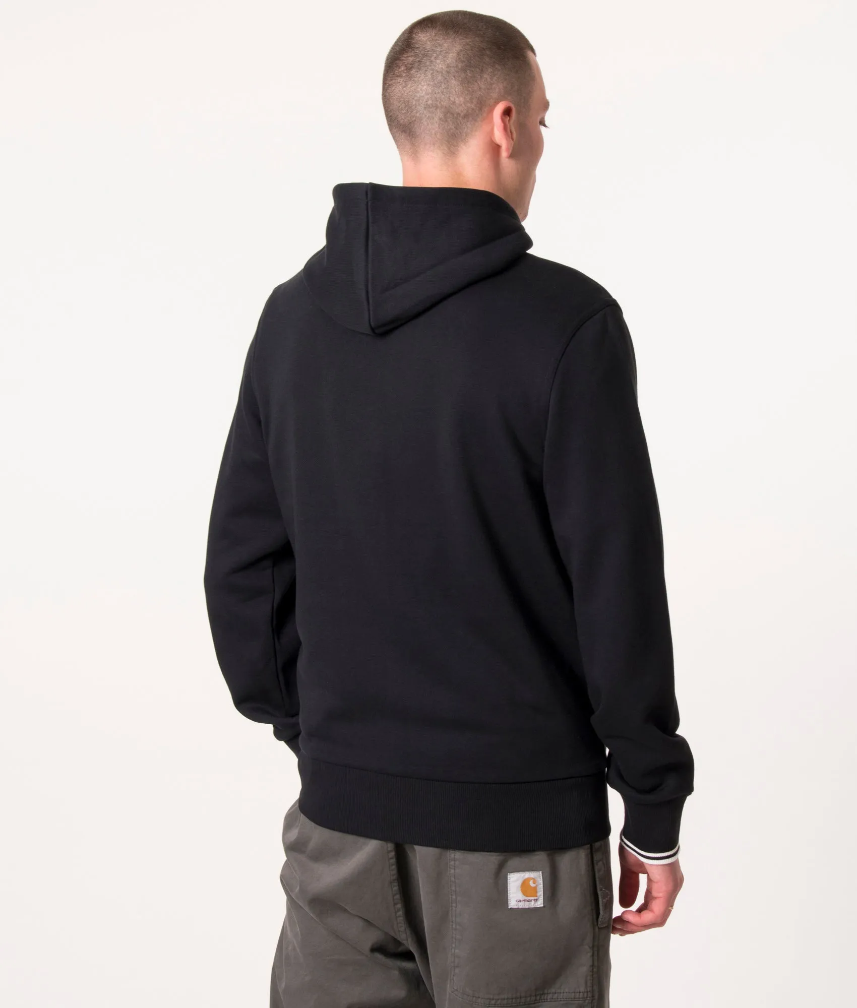 Zip Through Contrast Tipped Hoodie sold by EQVVS product image thumbnail 5