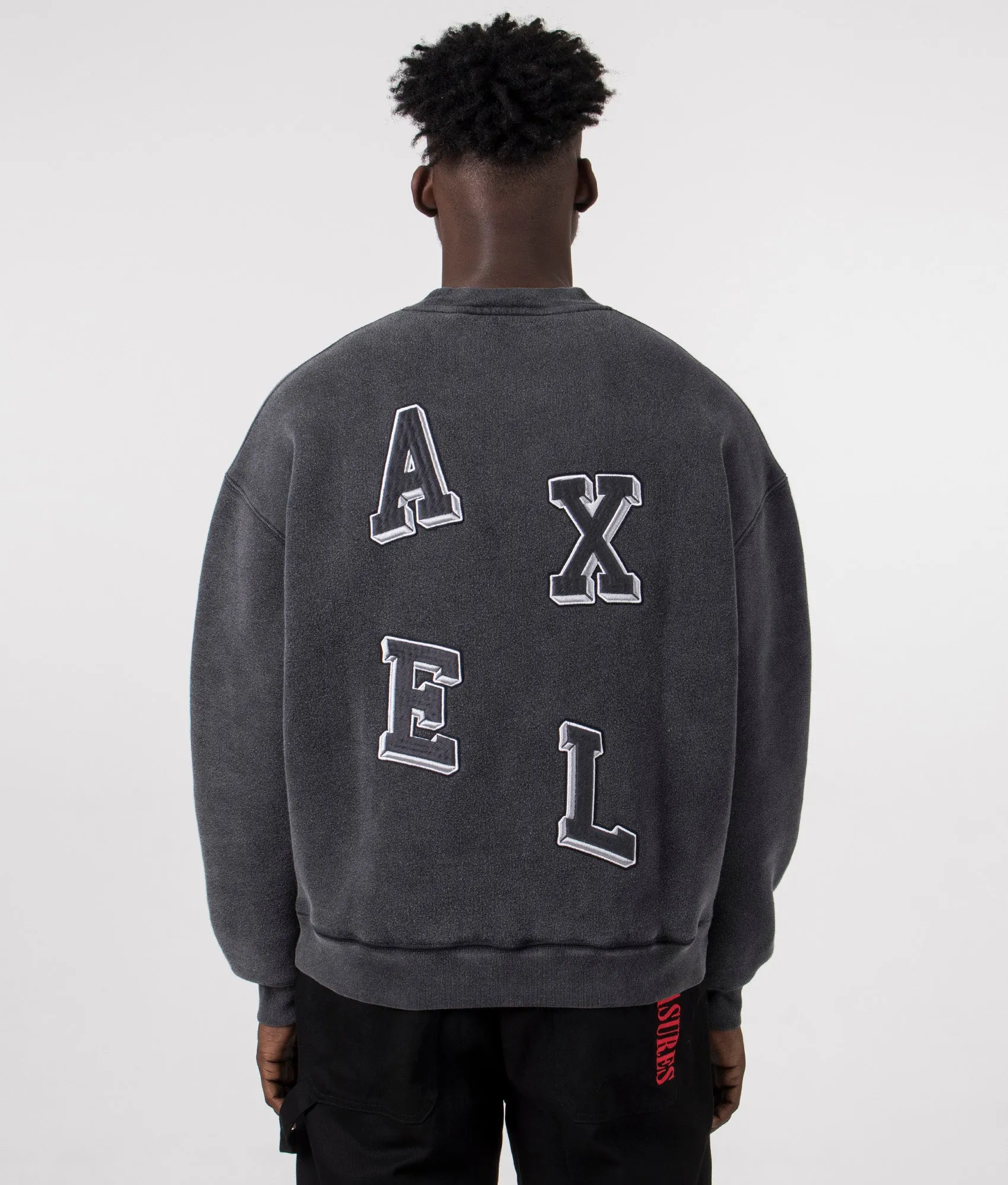 Typo Embroidered Sweatshirt sold by EQVVS