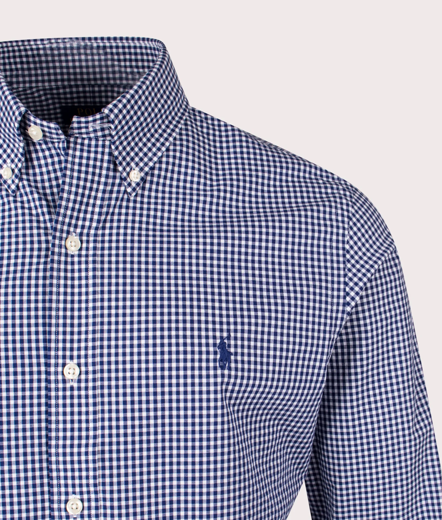 Custom Fit Gingham Poplin Shirt sold by EQVVS product image thumbnail 2