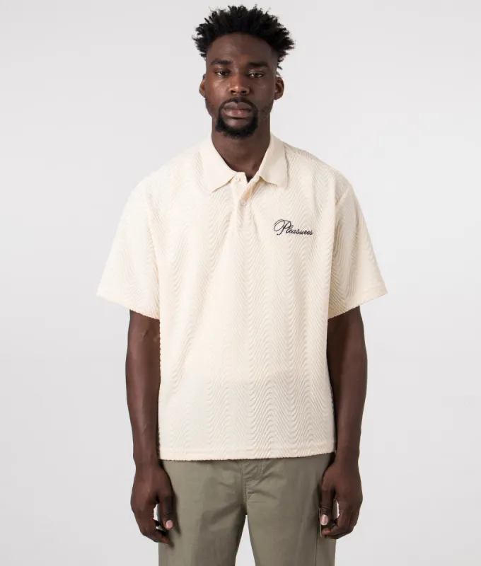 Zen Terry Boxy Polo sold by EQVVS
