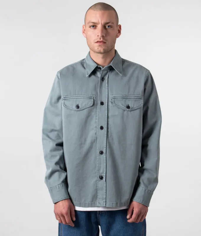 Relaxed Fit Lovelock Overshirt sold by EQVVS