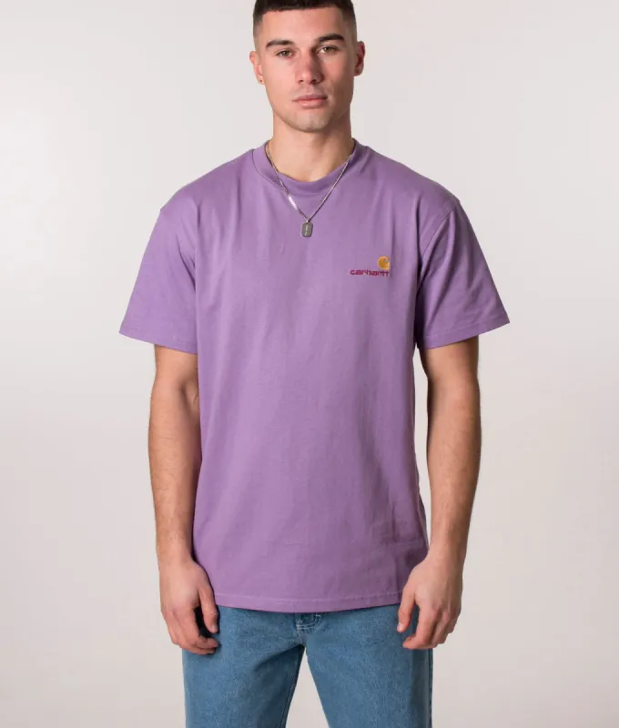 Relaxed Fit American Script T-Shirt sold by EQVVS