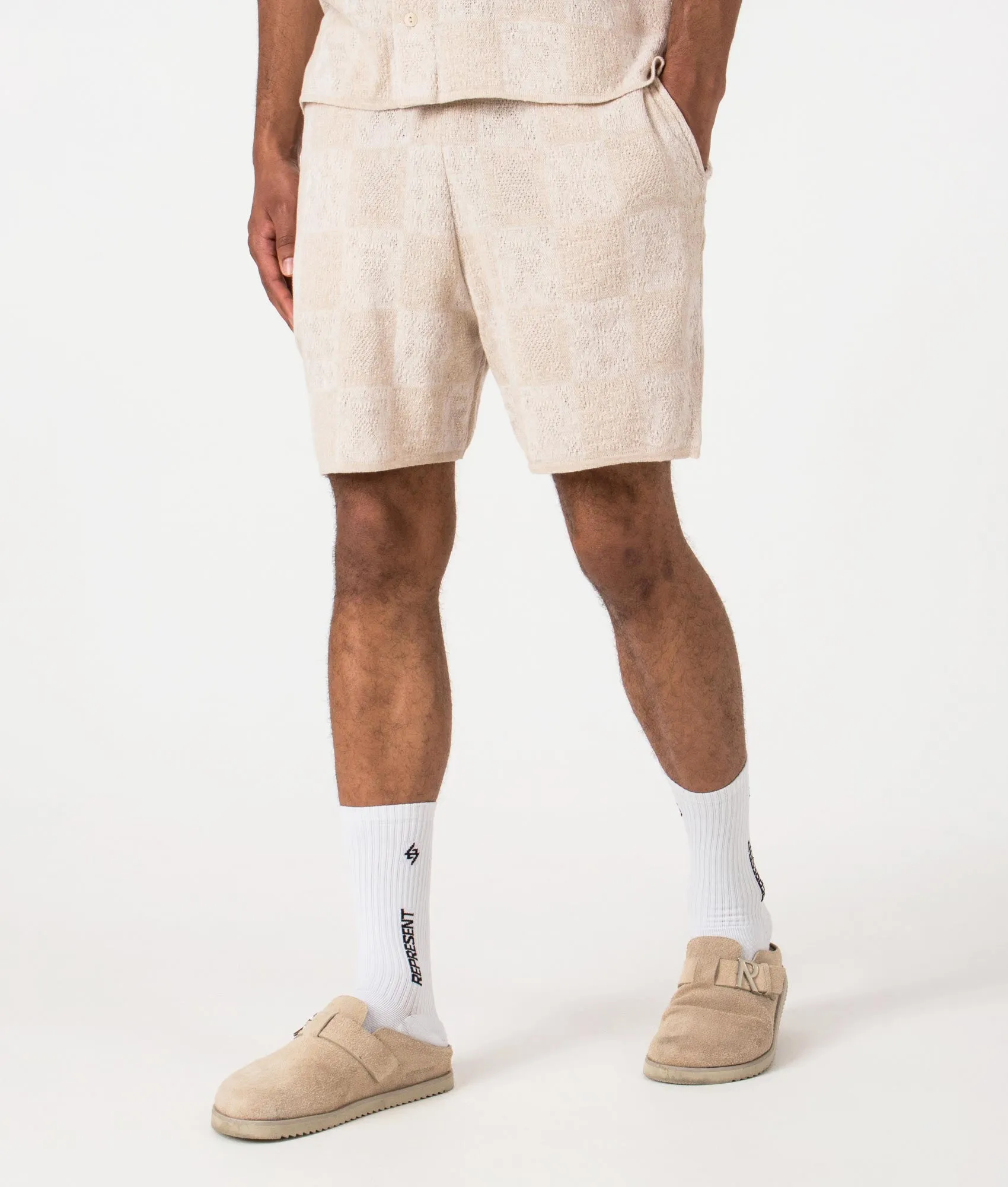 Crochet Shorts sold by EQVVS