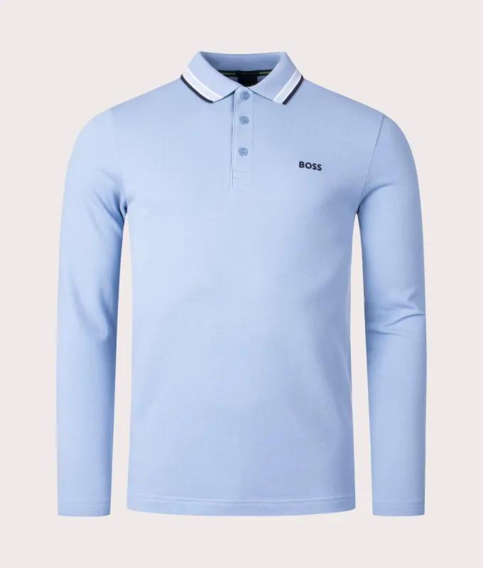 Long Sleeve Plisy Polo Shirt sold by EQVVS