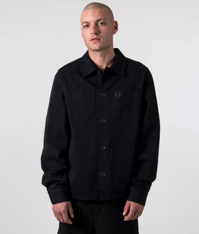 Twill Overshirt made by EQVVS