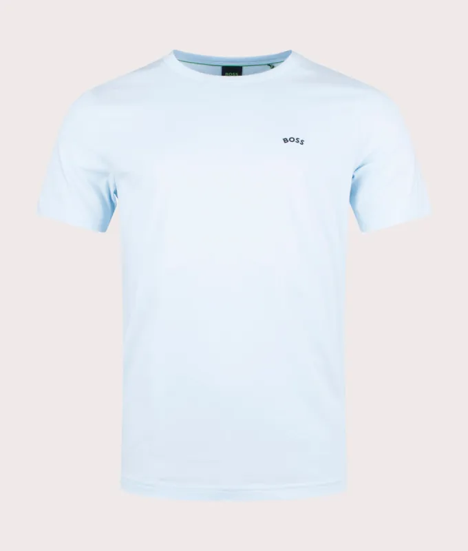 Curved Logo T-Shirt sold by EQVVS