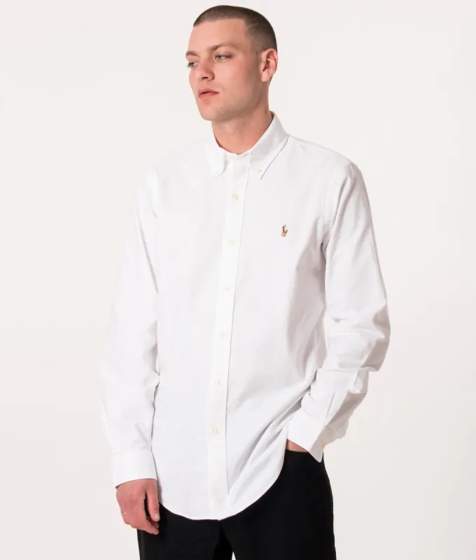 Custom Slim Fit Oxford Shirt sold by EQVVS
