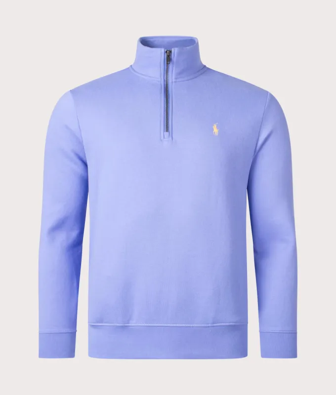 Relaxed Fit Quarter Zip RL Fleece Sweatshirt sold by EQVVS