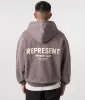 Represent Owners Club Zip Through Hoodie sold by EQVVS