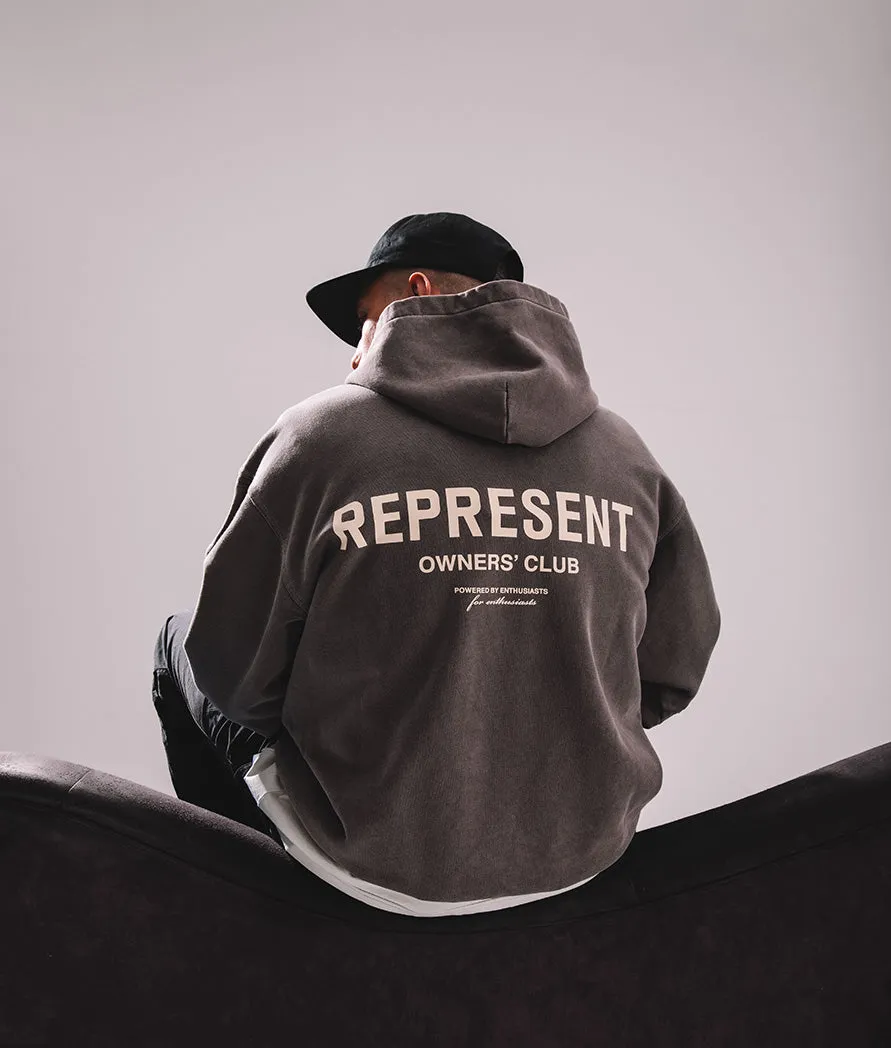 Represent Owners Club Zip Through Hoodie sold by EQVVS product image thumbnail 2