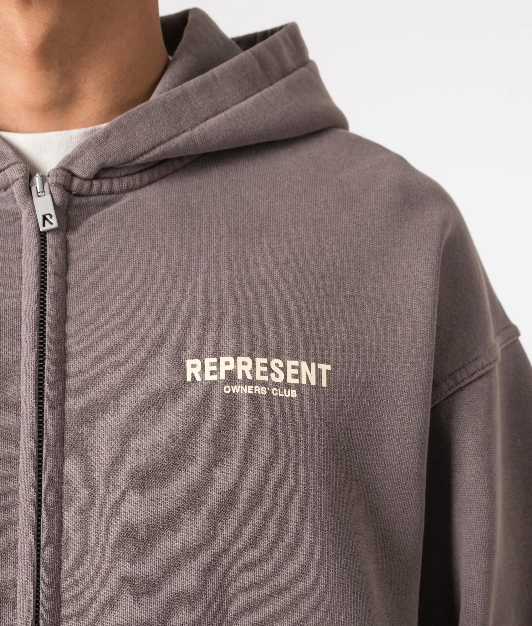 Represent Owners Club Zip Through Hoodie sold by EQVVS product image thumbnail 4