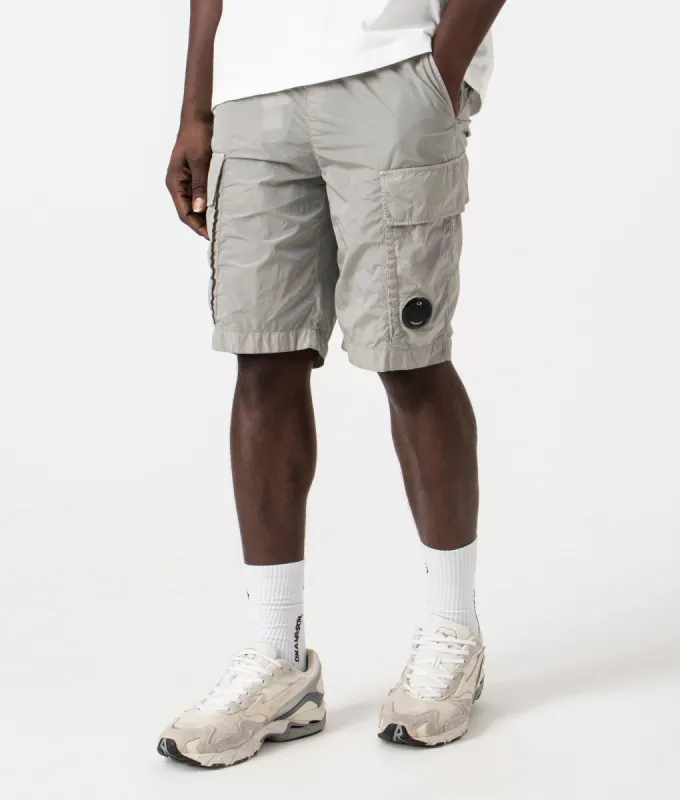 Chrome-R Cargo Bermuda Shorts sold by EQVVS