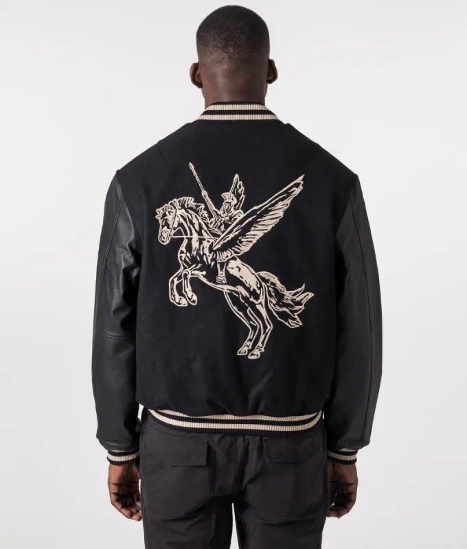 Bellerophon Wool Varsity Jacket sold by EQVVS