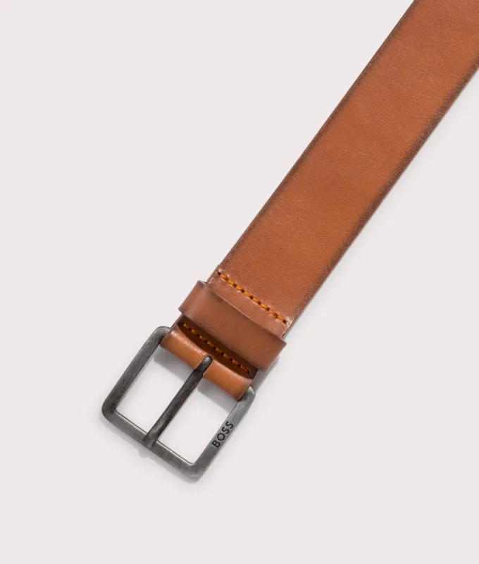 Leather Jeeko Belt made by Hugo Boss