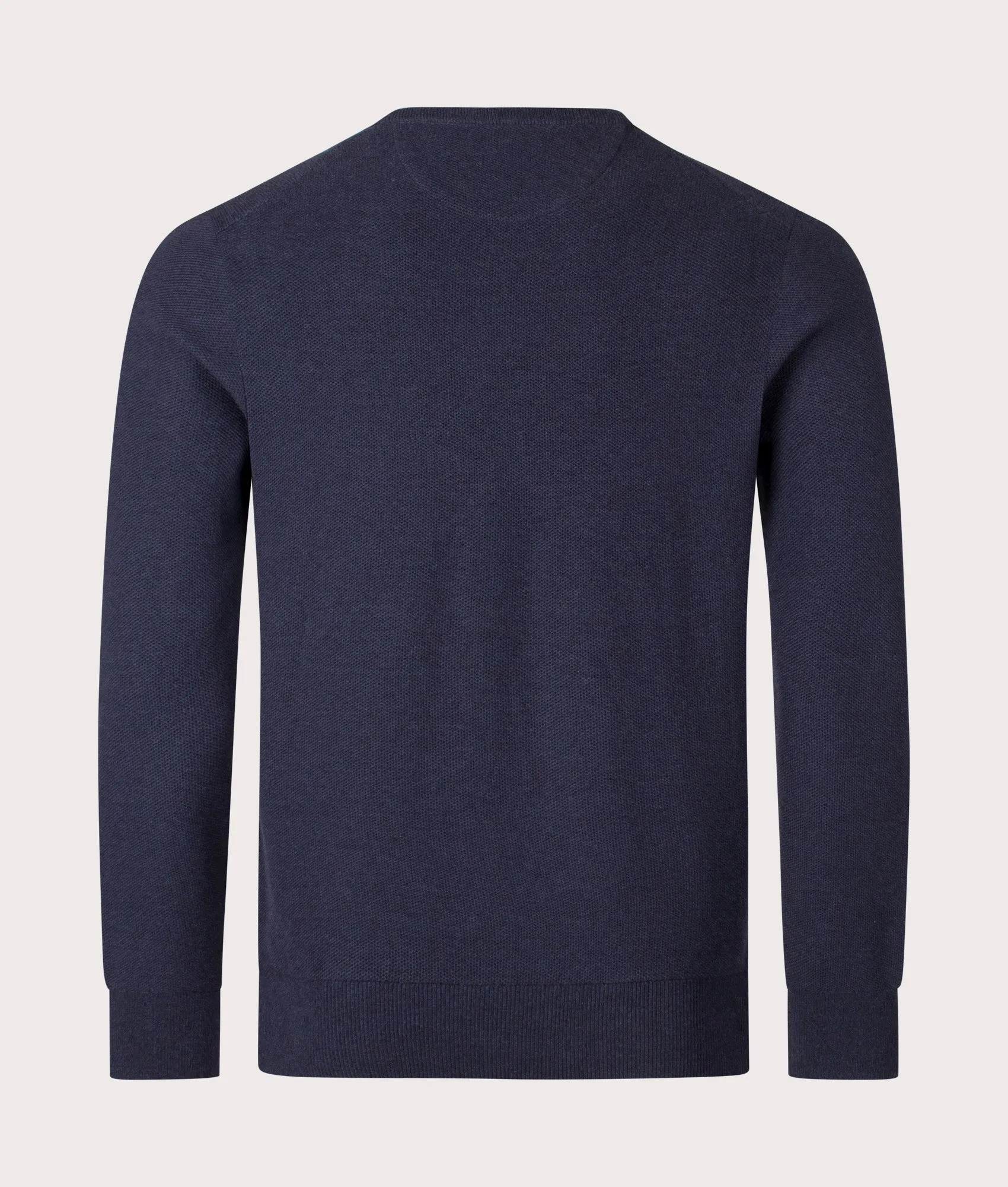 Textured Cotton Mesh Knitted Jumper sold by EQVVS product image thumbnail 3