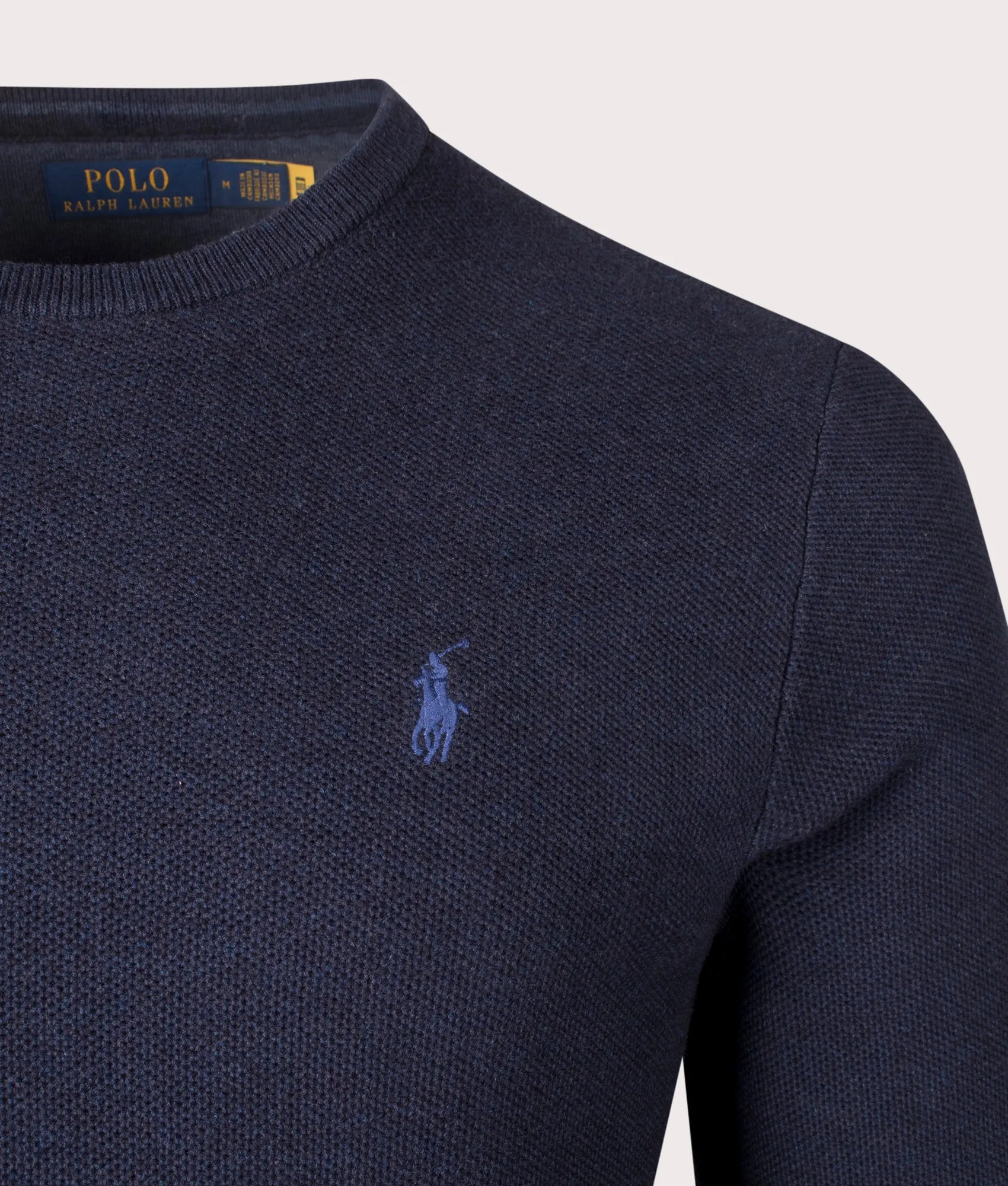 Textured Cotton Mesh Knitted Jumper sold by EQVVS product image thumbnail 2