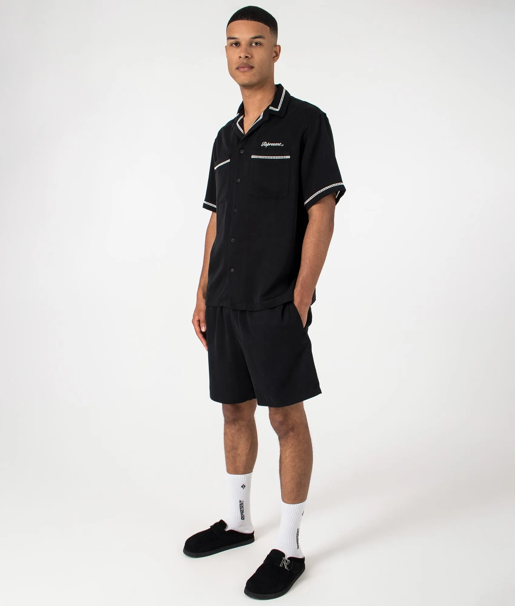 Relaxed Fit Resort Shirt sold by EQVVS product image thumbnail 2